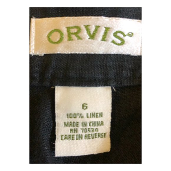 Orvis Linen Bermuda shorts - Picture 4 of 4